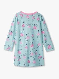 Hatley Blue Ballet School Long Sleeve Nightdress