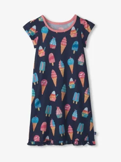 Hatley Blue Ice Cream Treats Ruffle Hem Night Dress
