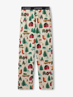 Hatley Natural Christmas Farm Pyjama Bottoms