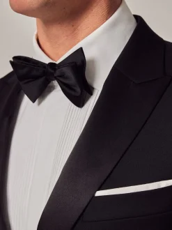 Hawes & Curtis 100% Cotton Dinner Black Jacket