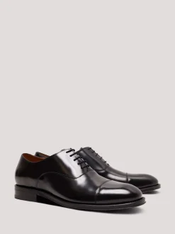 Hawes & Curtis zwarte Oxford schoenen