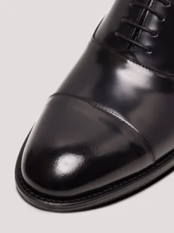 Hawes & Curtis zwarte Oxford schoenen