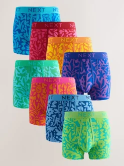 Helder patroon - 8 Boxershorts zonder plooi