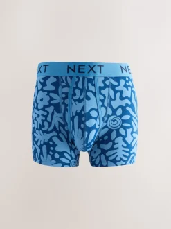 Helder patroon - 8 Boxershorts zonder plooi