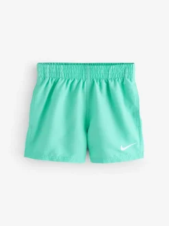 Helderblauw - Nike - Volley zwemshort van 4 inch