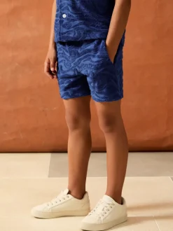 Helderblauw - Reiss Marko Shorts