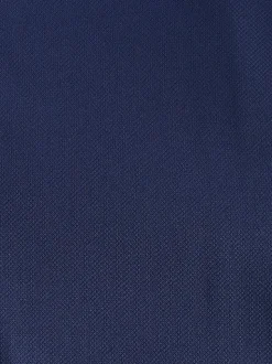Helderblauw - Slim Fit - Kostuum met textuur: colbert