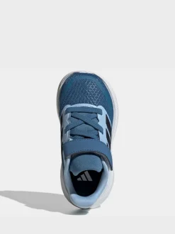 Hemelsblauw - adidas Runfalcon 5 Hook and Loop Easy On sneakers voor zuigelingen