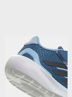 Hemelsblauw - adidas Runfalcon 5 Hook and Loop Easy On sneakers voor zuigelingen