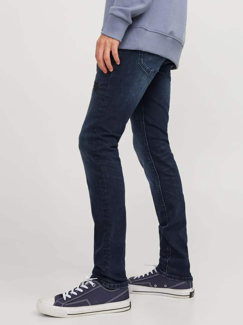 Hemelsblauw - JACK & JONES Liam skinny-fit jeans