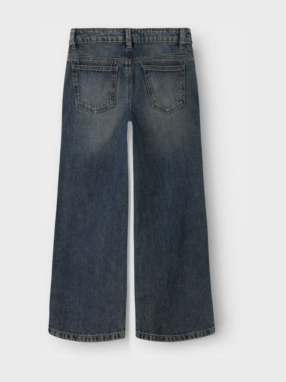 Hemelsblauw - Name It jeans met wijde pijpen