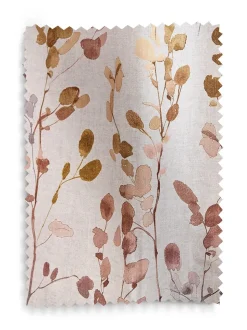 Honesty Bladeren Bloemenprint Verduisterende/Thermische Plooiband Gordijnen
