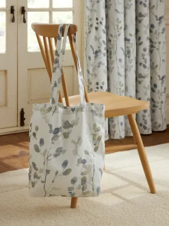 Honesty Leaf Floral Print Blackout/Thermal Eyelet Curtains