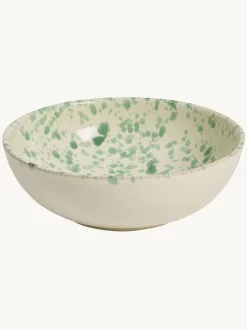Hot Pottery 12 Piece Splatter Signature Dinner Set
