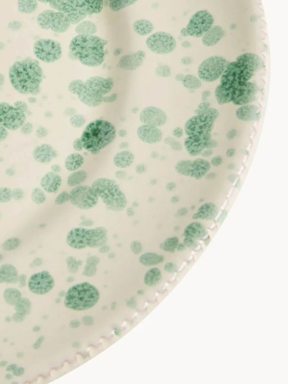 Hot Pottery Set of 4 Splatter Side Plates