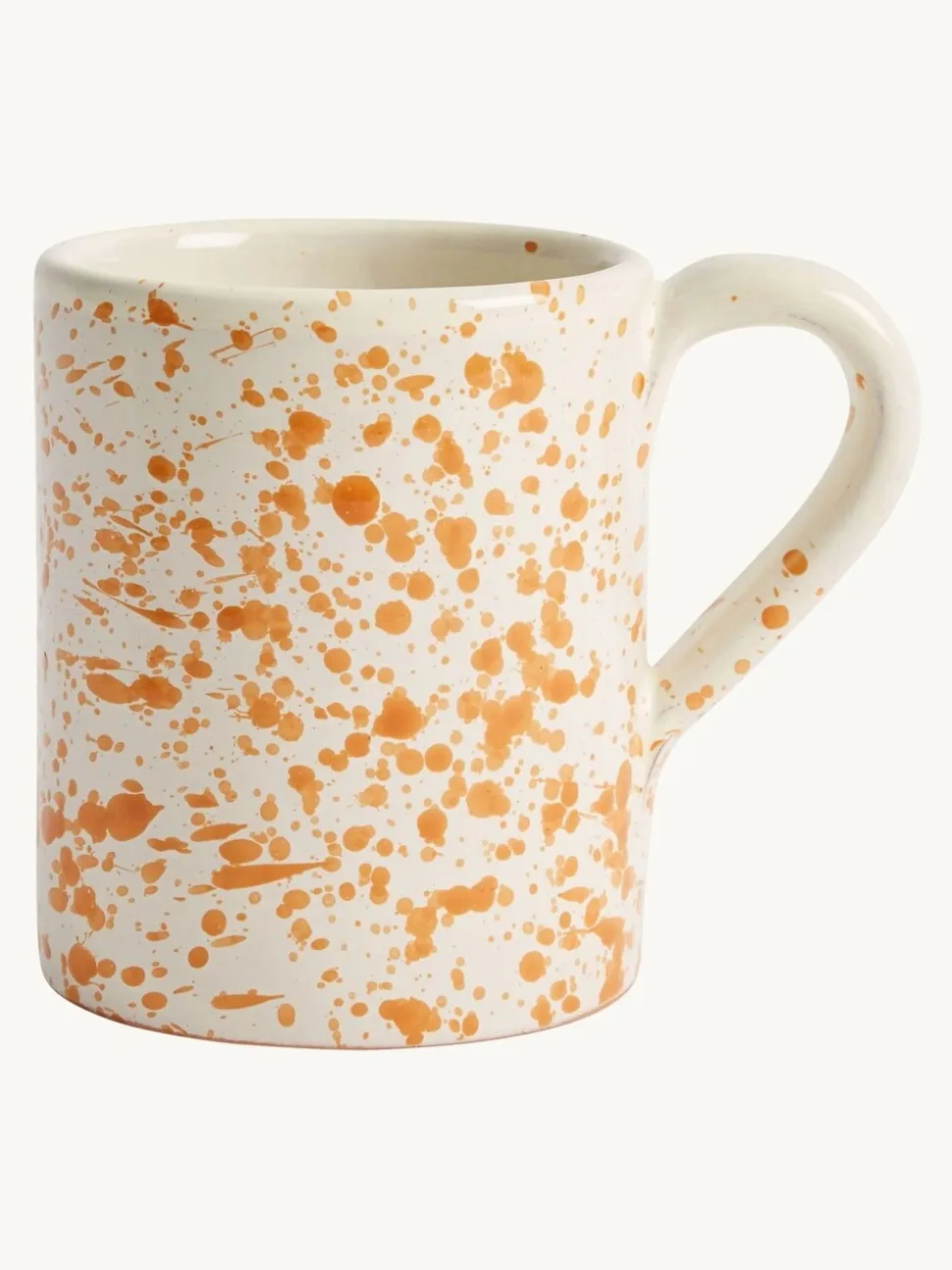 Hot Pottery Set of 4 Splatter Mugs