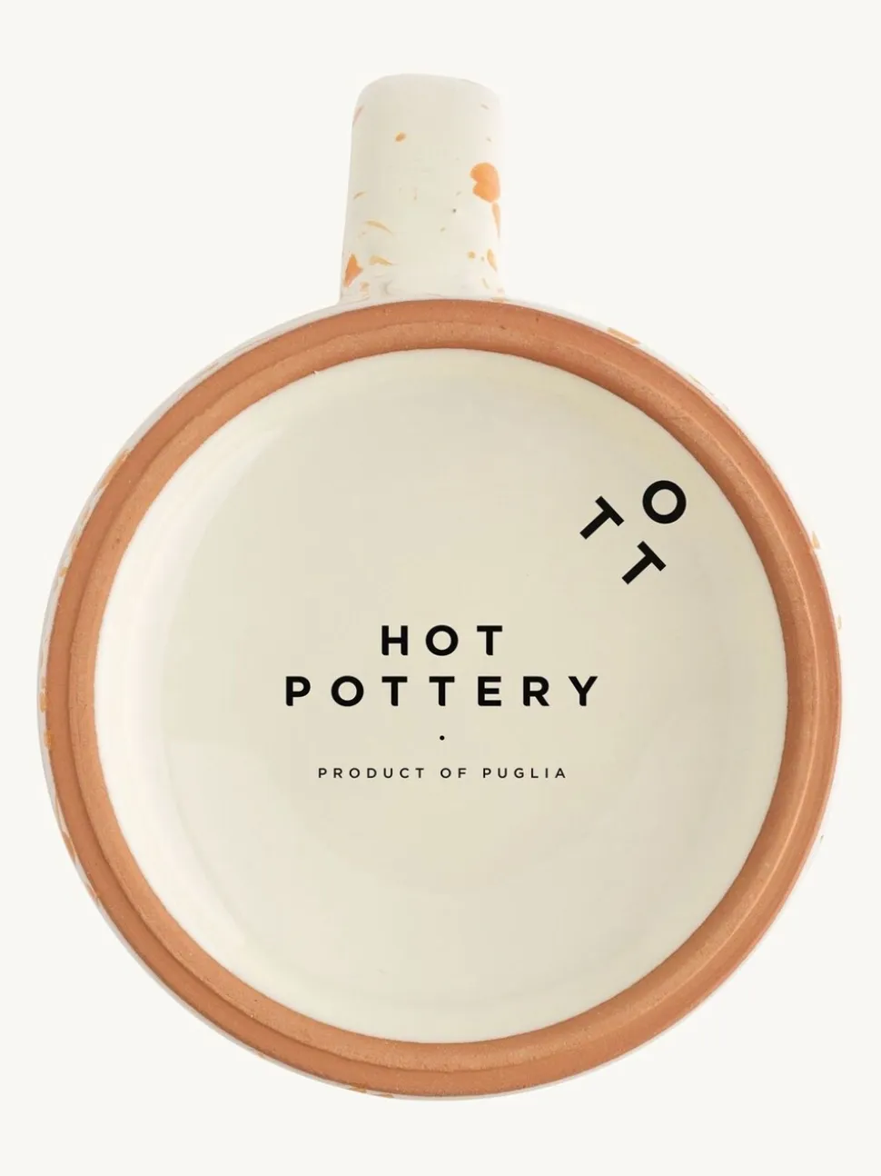 Hot Pottery Set of 4 Splatter Mugs