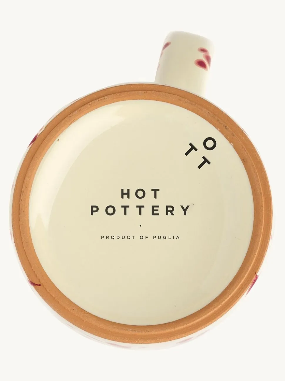 Hot Pottery Set of 4 Splatter Mugs