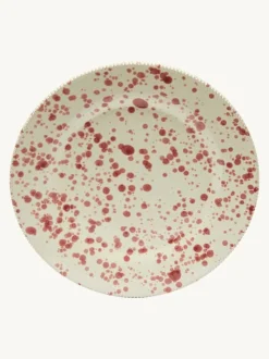 Hot Pottery Set of 4 Splatter Side Plates