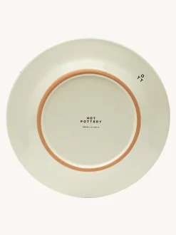 Hot Pottery Set of 4 Splatter Side Plates