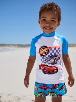 Hot Wheels - Set van surfhemdje en zwembroek (3mnd -7jr)