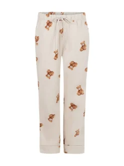 Hunkemoller Grey Flannel Straight Bear Joggers