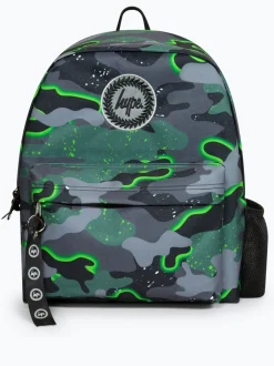 Hype. Boys Green Iconic Glow Camo Backpack