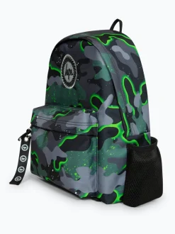 Hype. Boys Green Iconic Glow Camo Backpack