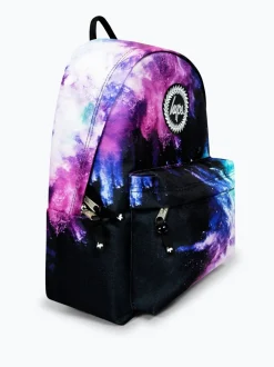 Hype Girls Purple Iconic Chalk Dust Backpack