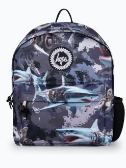 Hype. Kids Grey Mech Sharks Iconic Backpack