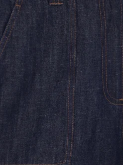 Indigo - Reiss Ashby Linnen Shorts