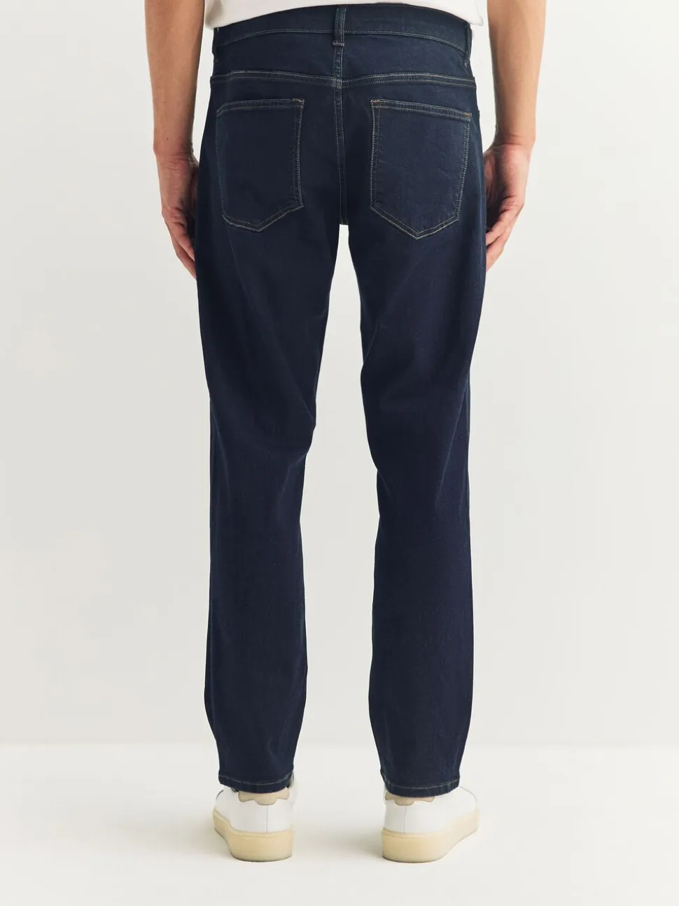 Indigo blauwe wassing - Enkele - Slim fit klassieke stretchy jeans