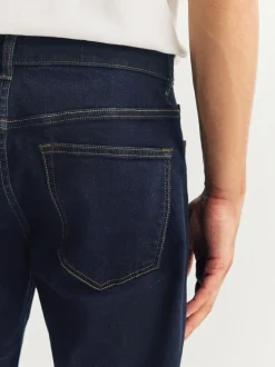 Indigo blauwe wassing - Enkele - Slim fit klassieke stretchy jeans