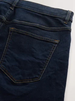 Indigo blauwe wassing - Enkele - Slim fit klassieke stretchy jeans