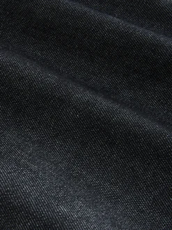 Indigo blauwe wassing - Signature Brushed Cosy Check Denim Jeans