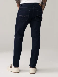 Indigo blauwe wassing - Slim Fit - Comfortabele stretchjeans