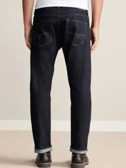 Indigo blauwe wassing - Slim Fit - Signature Selvedge Denim Jeans