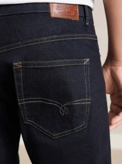 Indigo blauwe wassing - Slim Fit - Signature Selvedge Denim Jeans
