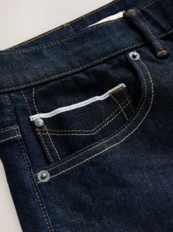 Indigo blauwe wassing - Slim Fit - Signature Selvedge Denim Jeans
