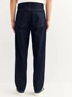 Indigo wassing - Klassieke stretchy Jeans met relaxed fit