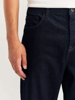 Indigo wassing - Klassieke stretchy Jeans met relaxed fit