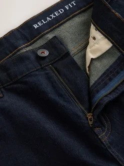 Indigo wassing - Klassieke stretchy Jeans met relaxed fit