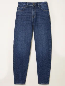 Indigoblauw - FatFace Taper Leg Jean