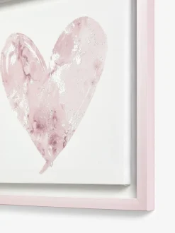 Ingelijste wanddecoratie met hart