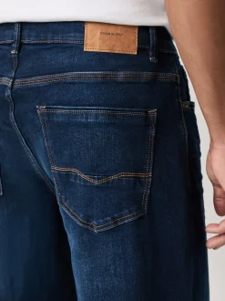 Inktblauw - Relaxed fit - Authentieke stretch denim jeans