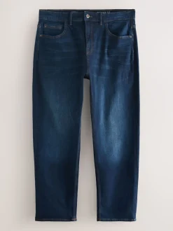 Inktblauw - Relaxed fit - Authentieke stretch denim jeans