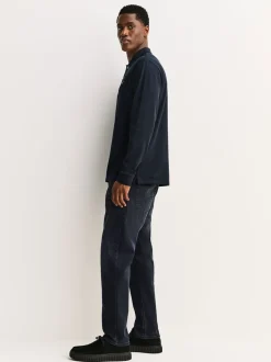 Inktblauw - Slim Fit - Motionflex jeans