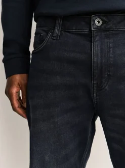 Inktblauw - Slim Fit - Motionflex jeans