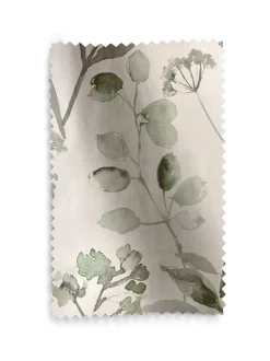 Isla ringgordijnen met bloemenprint