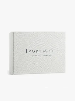 Ivory & Co set van Fleur gebloemde keramische haarspelden